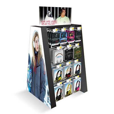 O'Neill Headphones Point-of-Purchase Display Design
